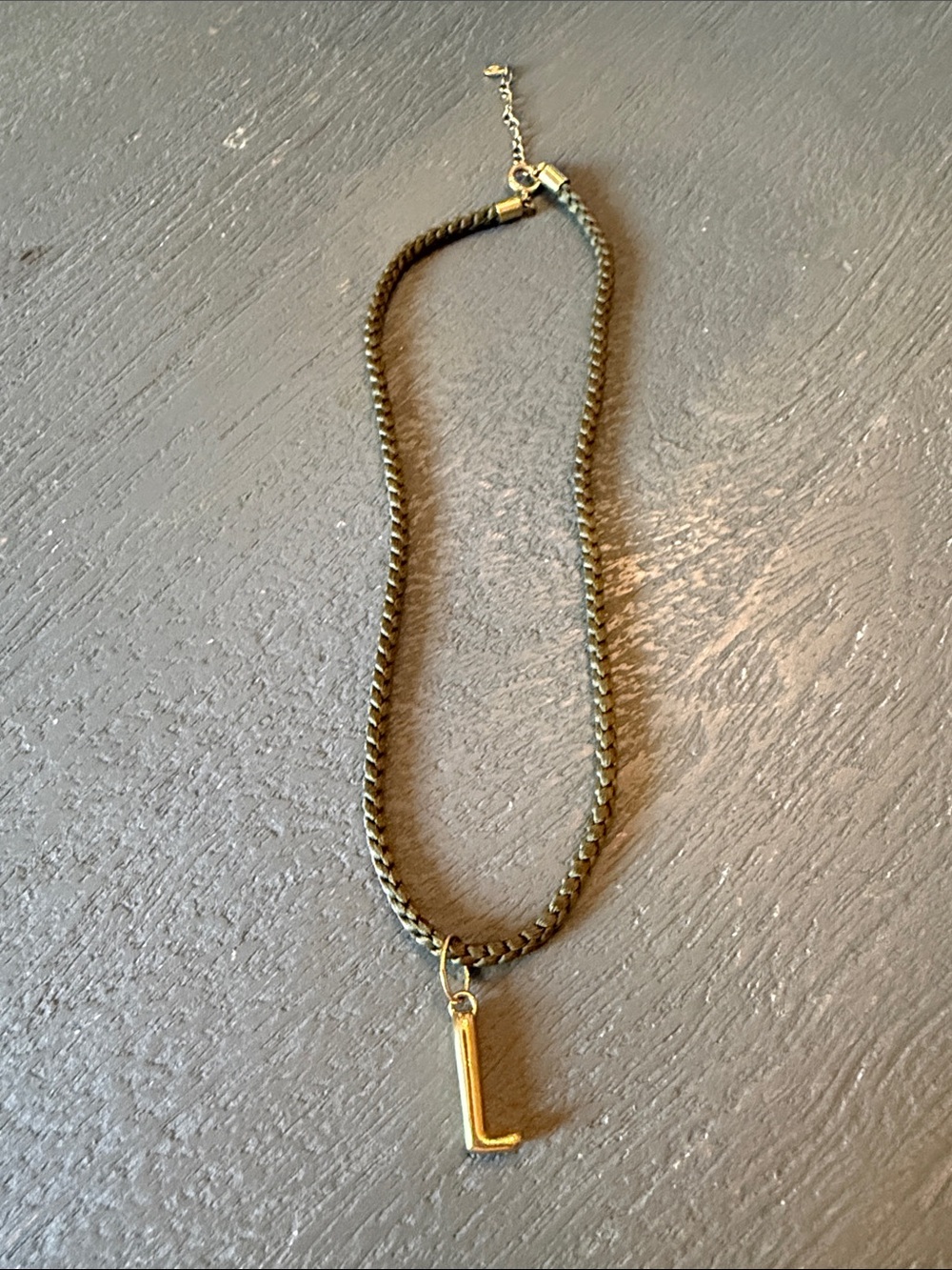 Sezane Paul necklace and Louison L charm